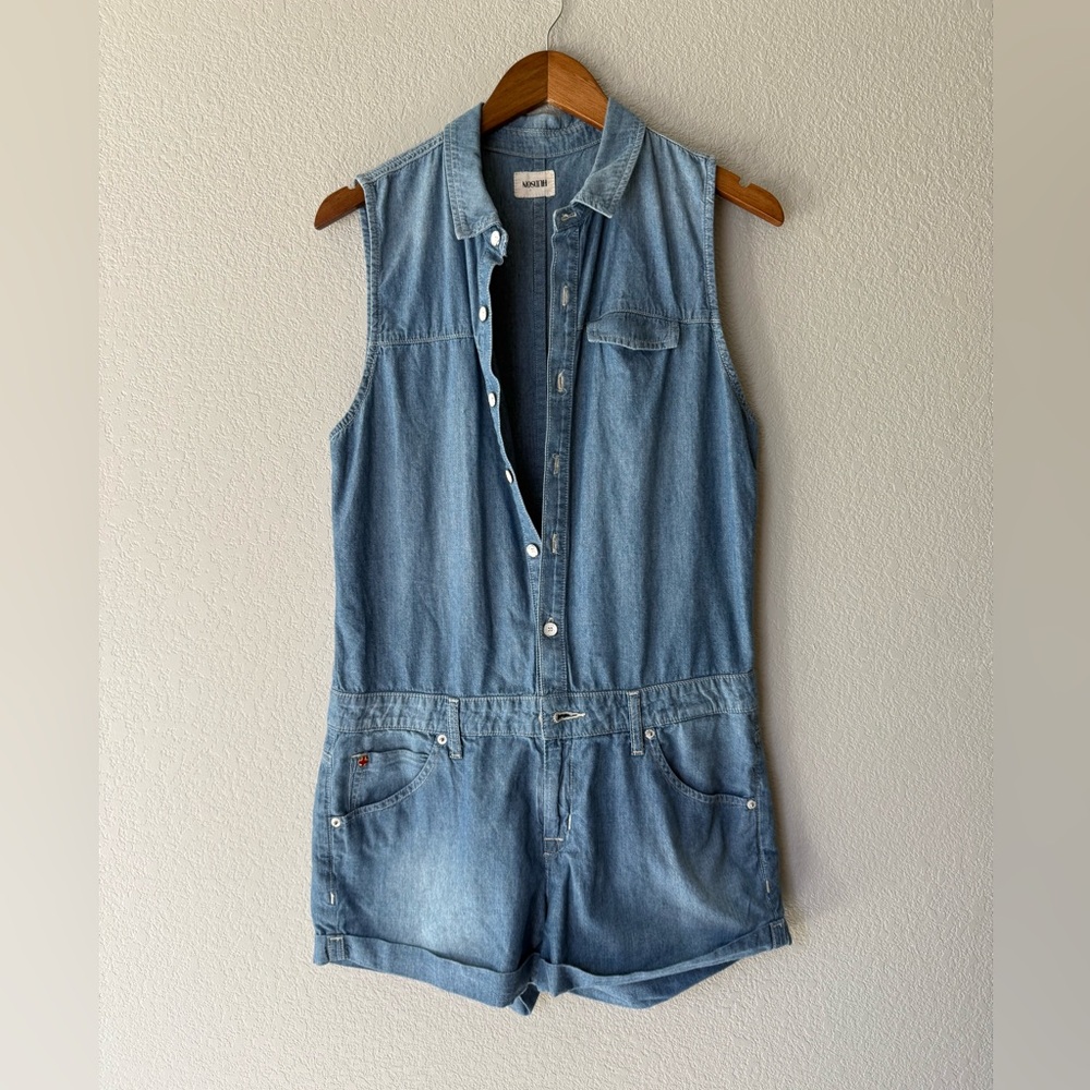 Hudson Jeans Blue Denim Romper - Shorts | Women’s Medium